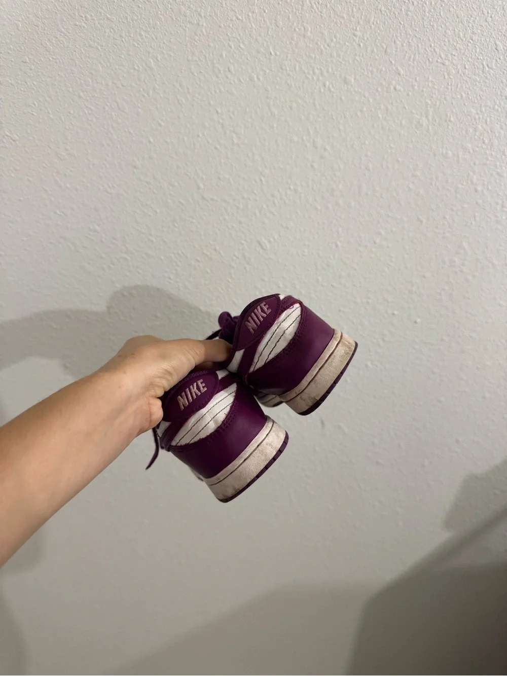 Nike purple dunks
